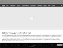 Tablet Screenshot of bodyfit.nl